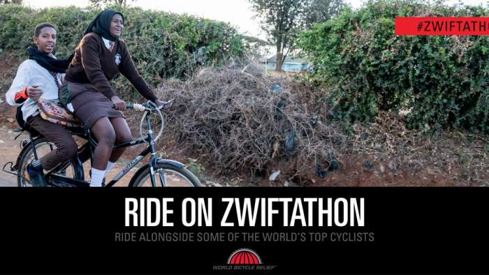 World Bicycle Relief and Zwift