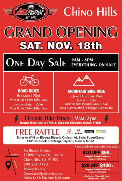 JAX Chino Hills Grand Opening