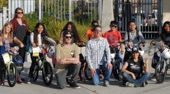 Jenson USA Supports East Hills Holiday Bicycle Giveaway to Sixty Students
