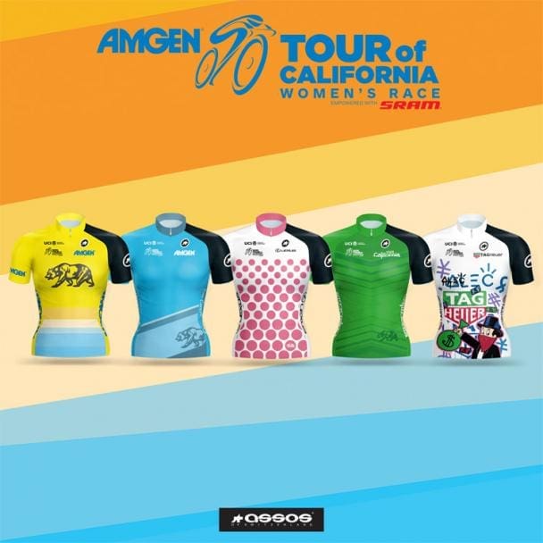 2018 Amgen Tour of California Jerseys