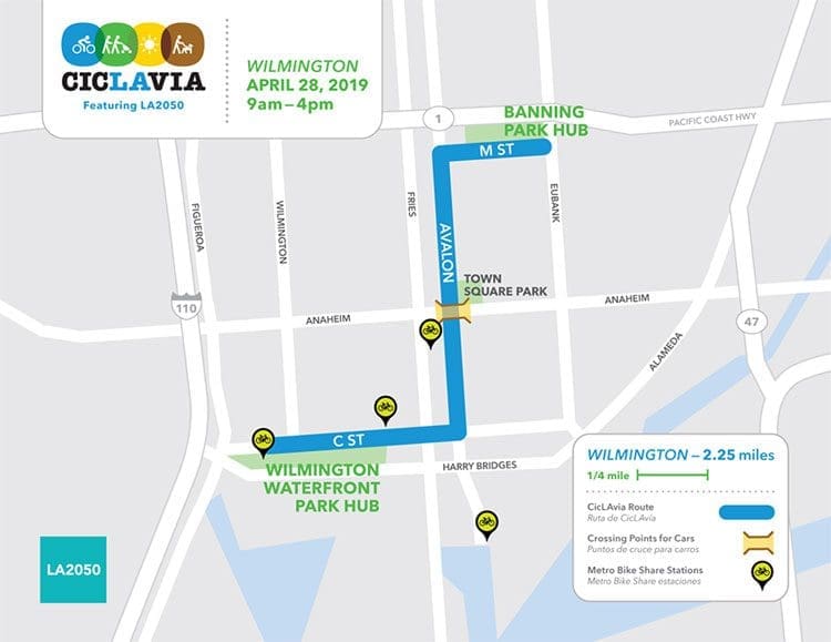 CicLAvia Wilmington Map