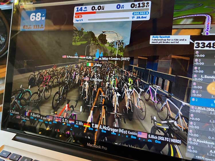 Virtual Haute Route Stage 1