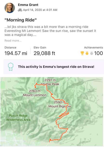 Emma Grant 'Everested' Up Mt. Lemo