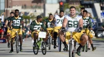 NFL Pro Football Stars and Cycling