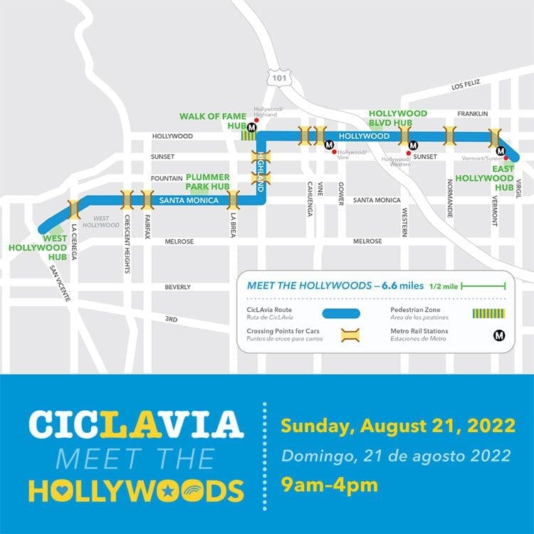CicLAvia Hollywoods