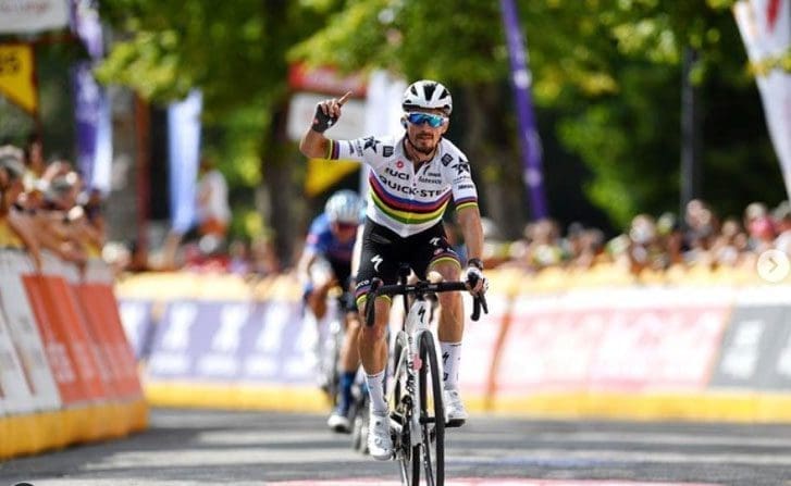 Cycling World Champion Alaphilippe