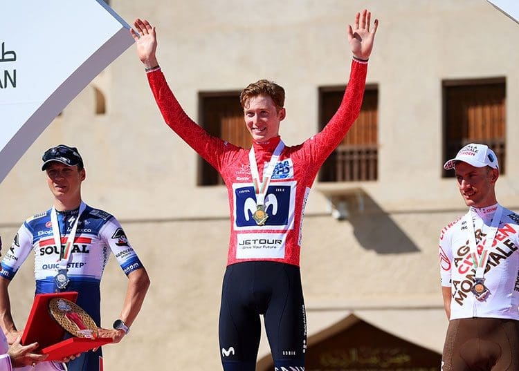 Matteo Jorgenson, the young American sealed his first-ever overall success