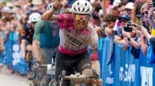Keegan Swenson and Carolin Schiff won the 2023 edition of Life Time’s Garmin UNBOUND Gravel presented by Craft Sportswear.