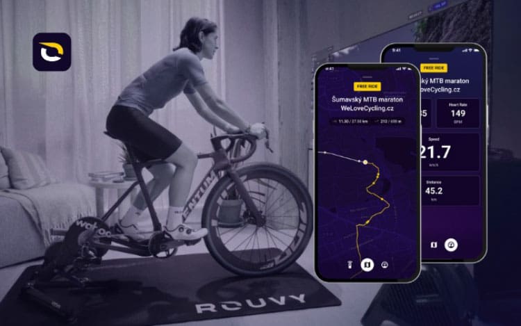 Rouvy virtual training app